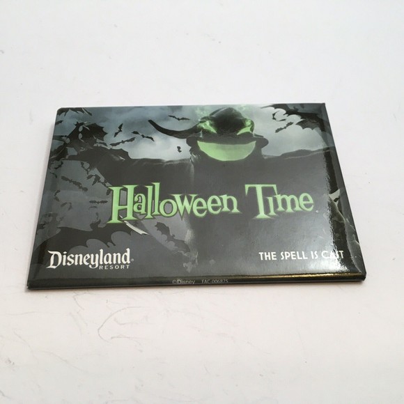 Disney Disneyland Halloween Time The Spell Is Cast Oogie Boogie Pin Button - Picture 2 of 3